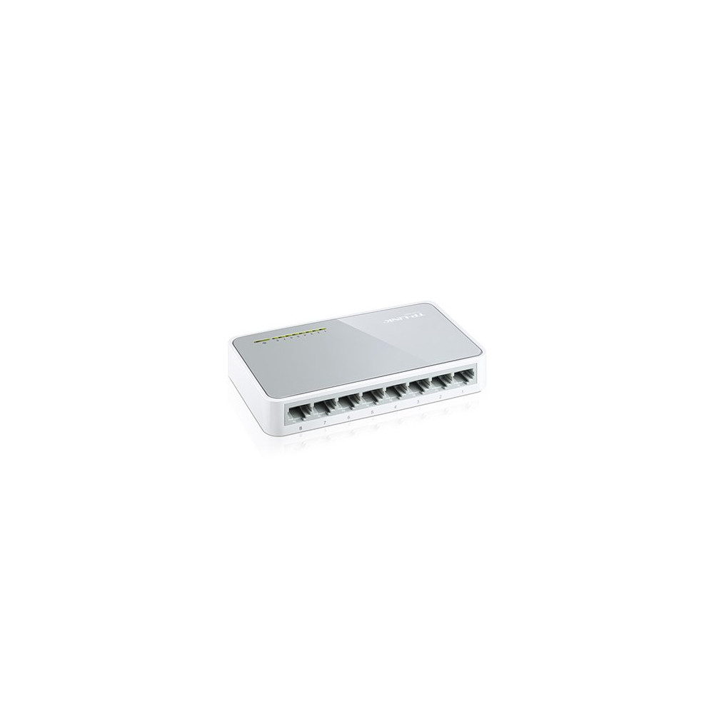 Switch desktop 8 porte 10/100 Mbps plug & play TL-SF1008D TL-SF1008D