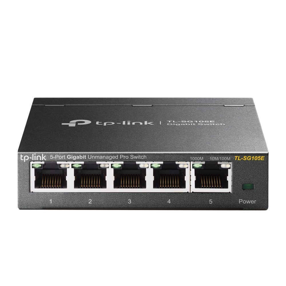 Switch Easy Smart con 5 Porte Gigabit TP-Link TL-SG105E TL-SG105E