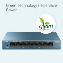 Switch Desktop 8 Porte RJ45 10/100/1000Mbps Auto-MDI/MDIX TL-LS108G