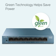 Switch Desktop 8 Porte RJ45 10/100/1000Mbps Auto-MDI/MDIX TL-LS108G