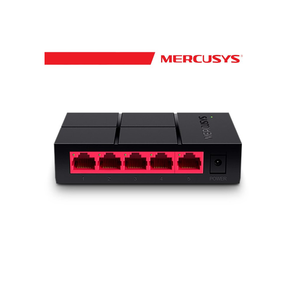 Switch Desktop 5-Porte 10/100/1000Mbps - Mercusys MS105G MS-MS105G