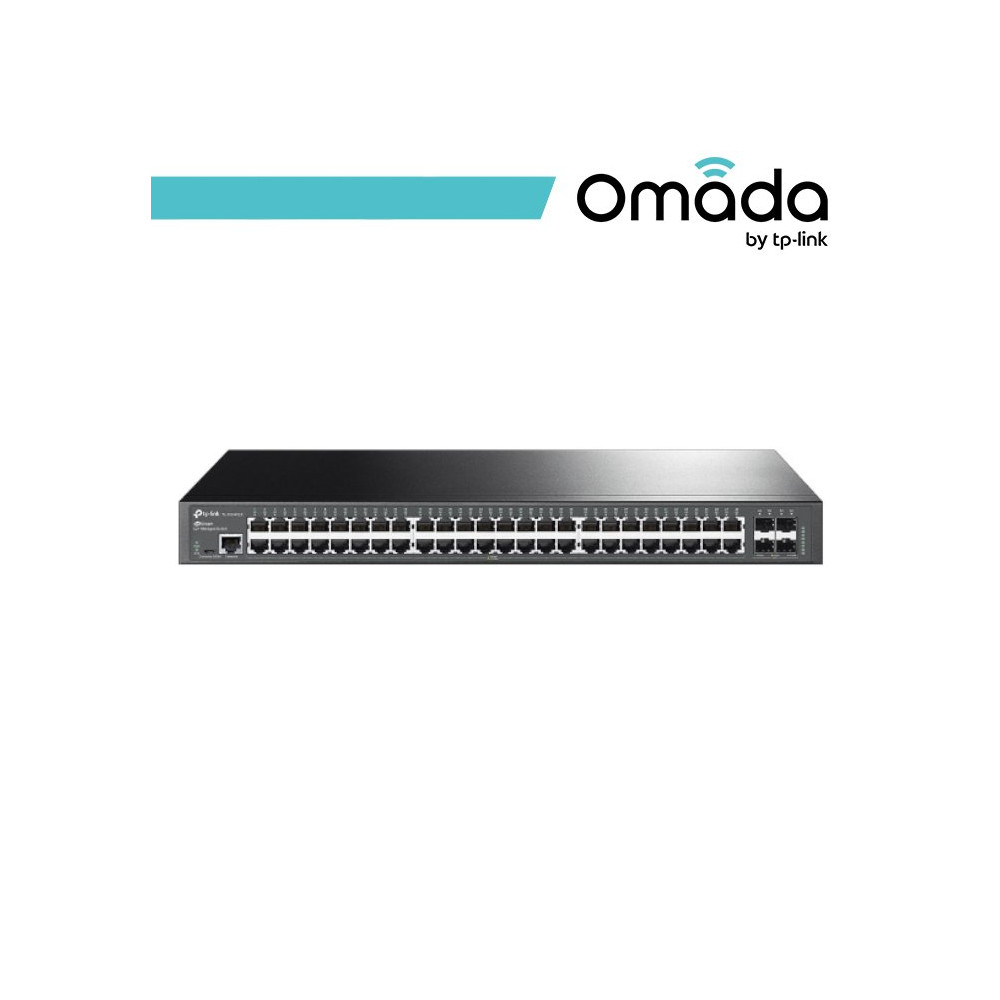 Omada Switch Managed L2+ con 48 Porte Gigabit e 4 Slot SFP+ - SG3452X OMA-SG3452X