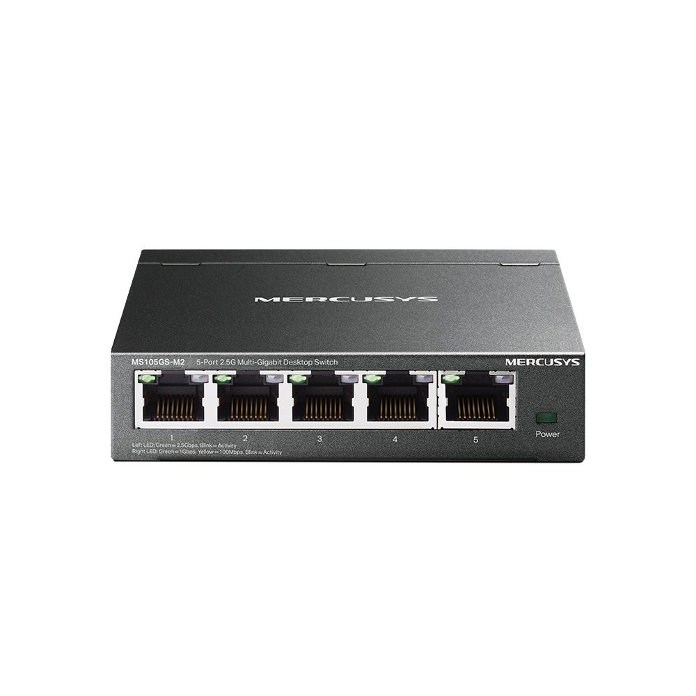 5-Port 2.5G Multi-Gigabit Desktop Switch MS-MS105GS-M2