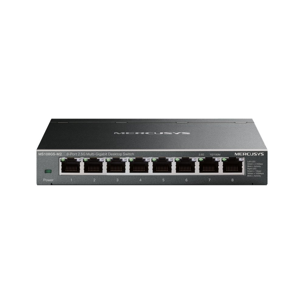 8-Port 2.5G Multi-Gigabit Desktop Switch MS-MS108GS-M2