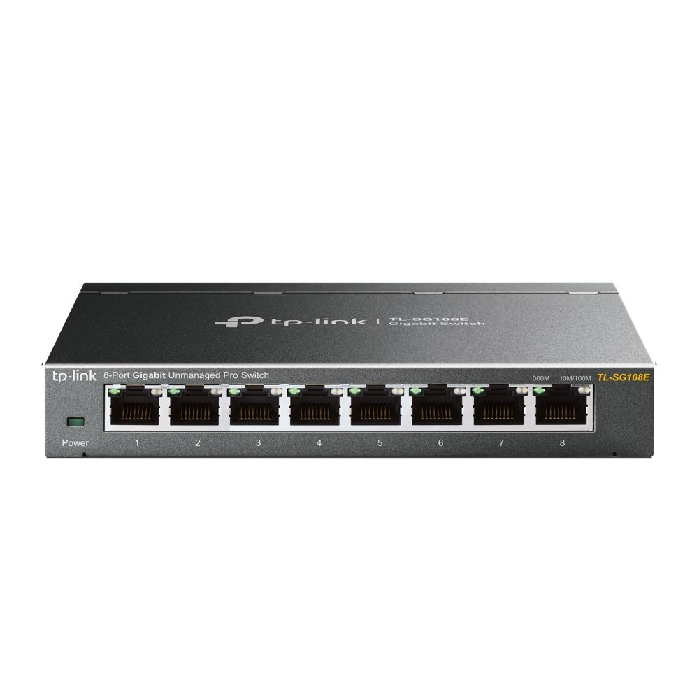 Switch Easy Smart 8 porte 10/100/1000Mbps desktop TL-SG108E TL-SG108E
