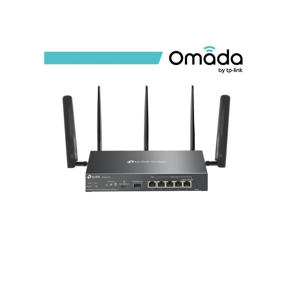 Omada Router VPN Gigabit AX3000 4G+ Cat6 - ER706W-4G OMA-ER706W-4G