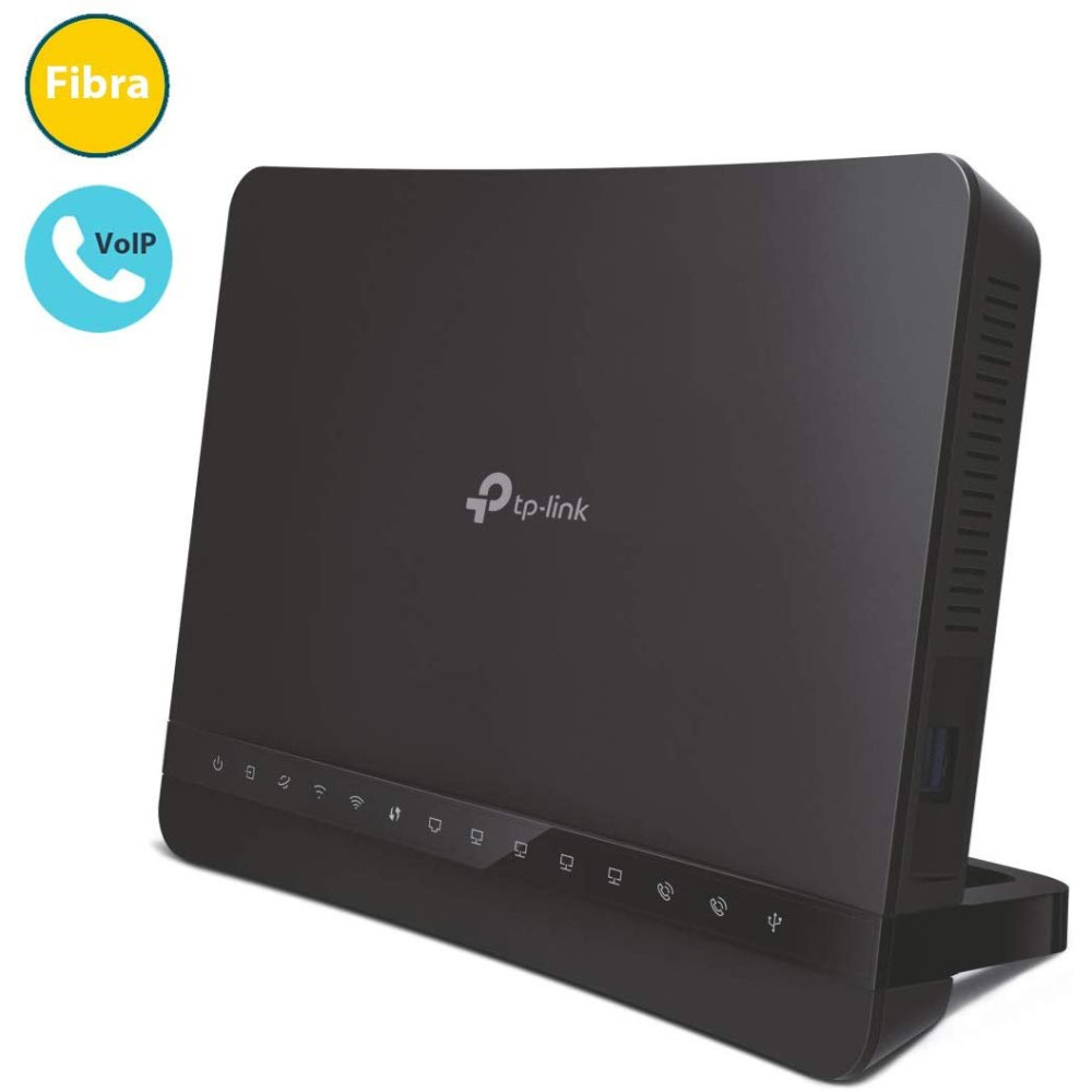 Modem Fibra fino a 300Mbps Wi-Fi AC1200 VoIP Archer VR1210v TL-ARCHER-VR121