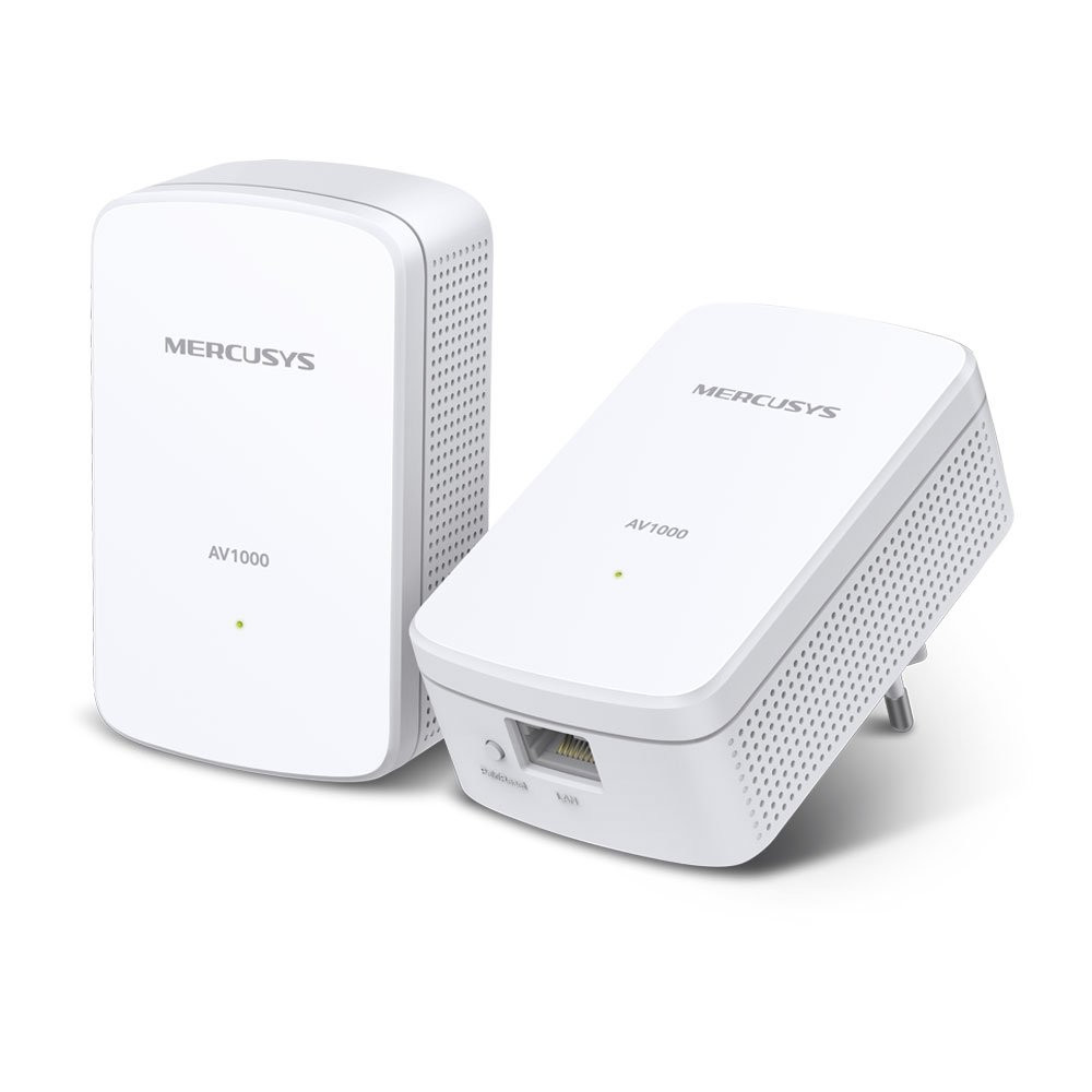 Mercusys Powerline Homeplug AV2 fino a 1000Mbps - MP500KIT MS-MP500KIT