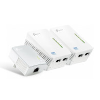 TP-Link Kit 3 powerline AV600 WiFi 300Mbps 2 Porte LAN - TL-WPA4220 TKIT TL-WPA4220TKIT