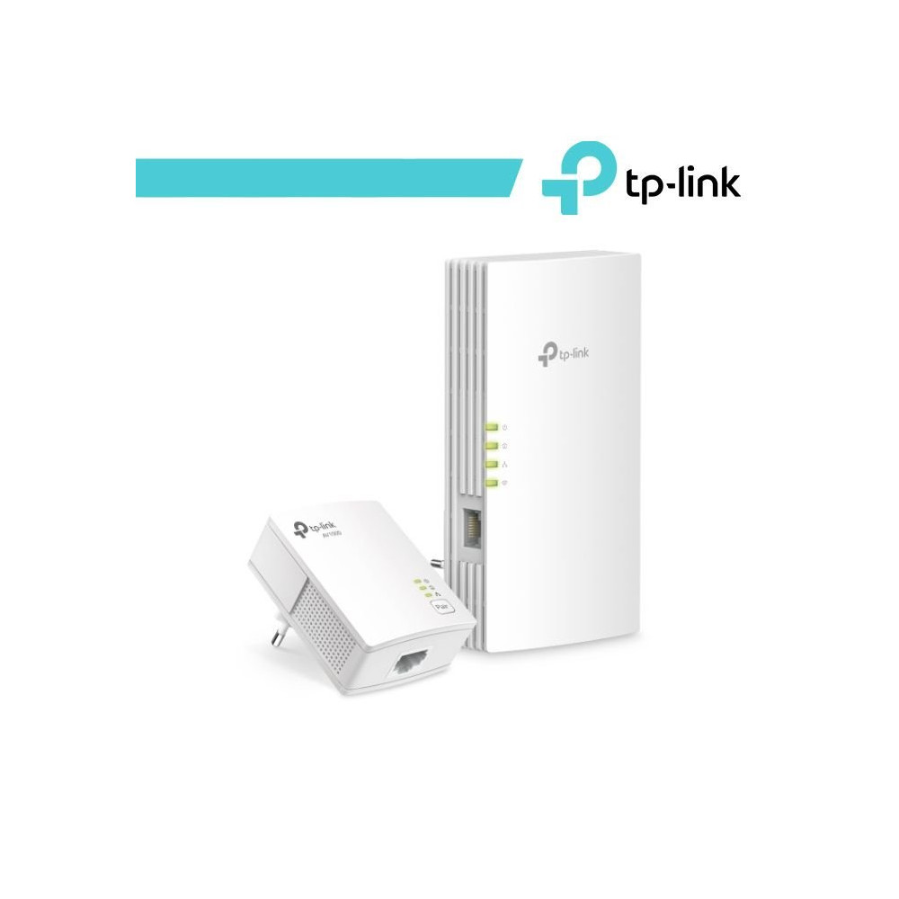 TP-Link Kit Powerline AV1000 Gigabit + Wi-Fi 6 AX1500 - TL-WPA7817 KIT TL-WPA7817KIT