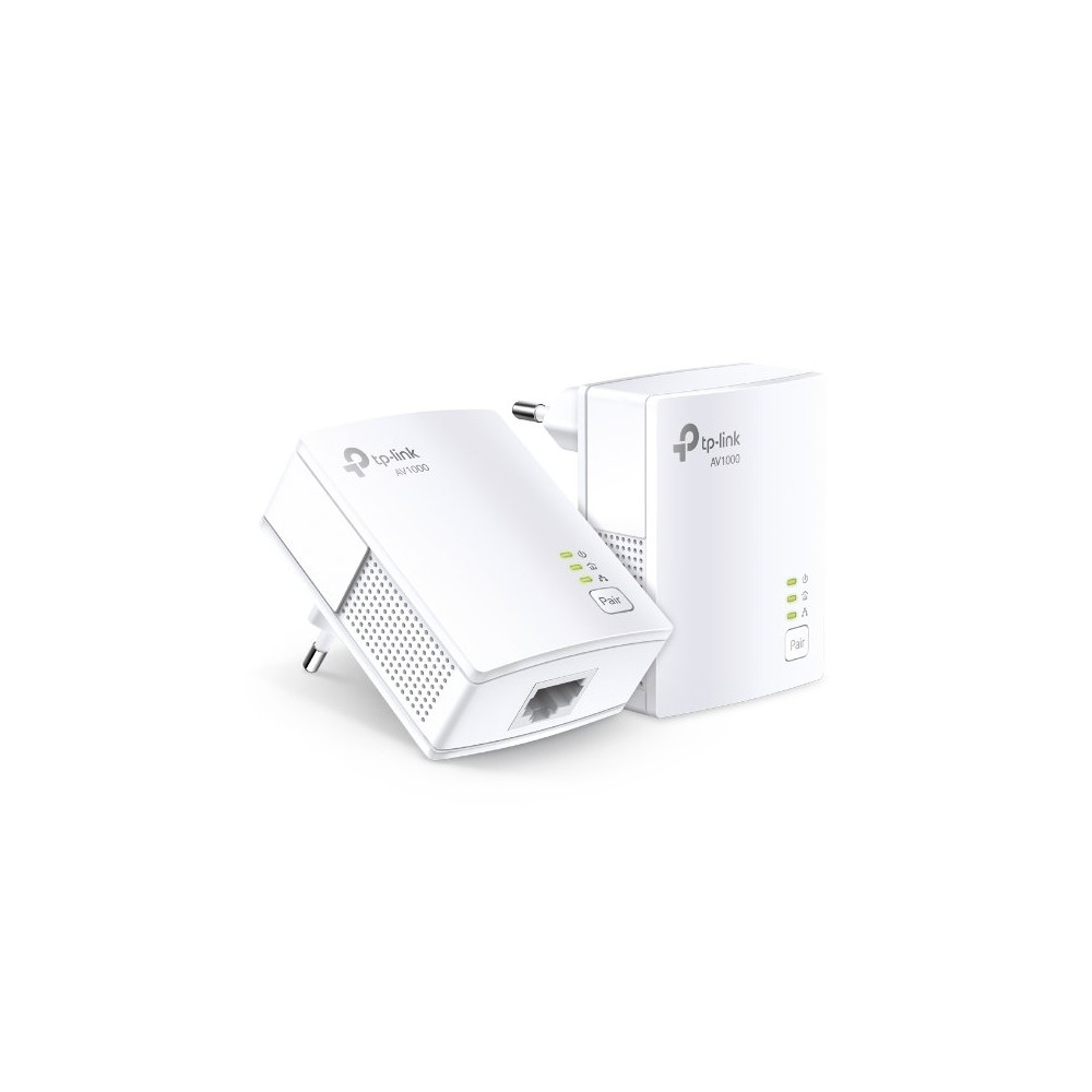 TP-Link Kit Powerline AV1000 1 Porta Gbit Plug & Play - TL-PA7017 KIT TL-PA7017KIT