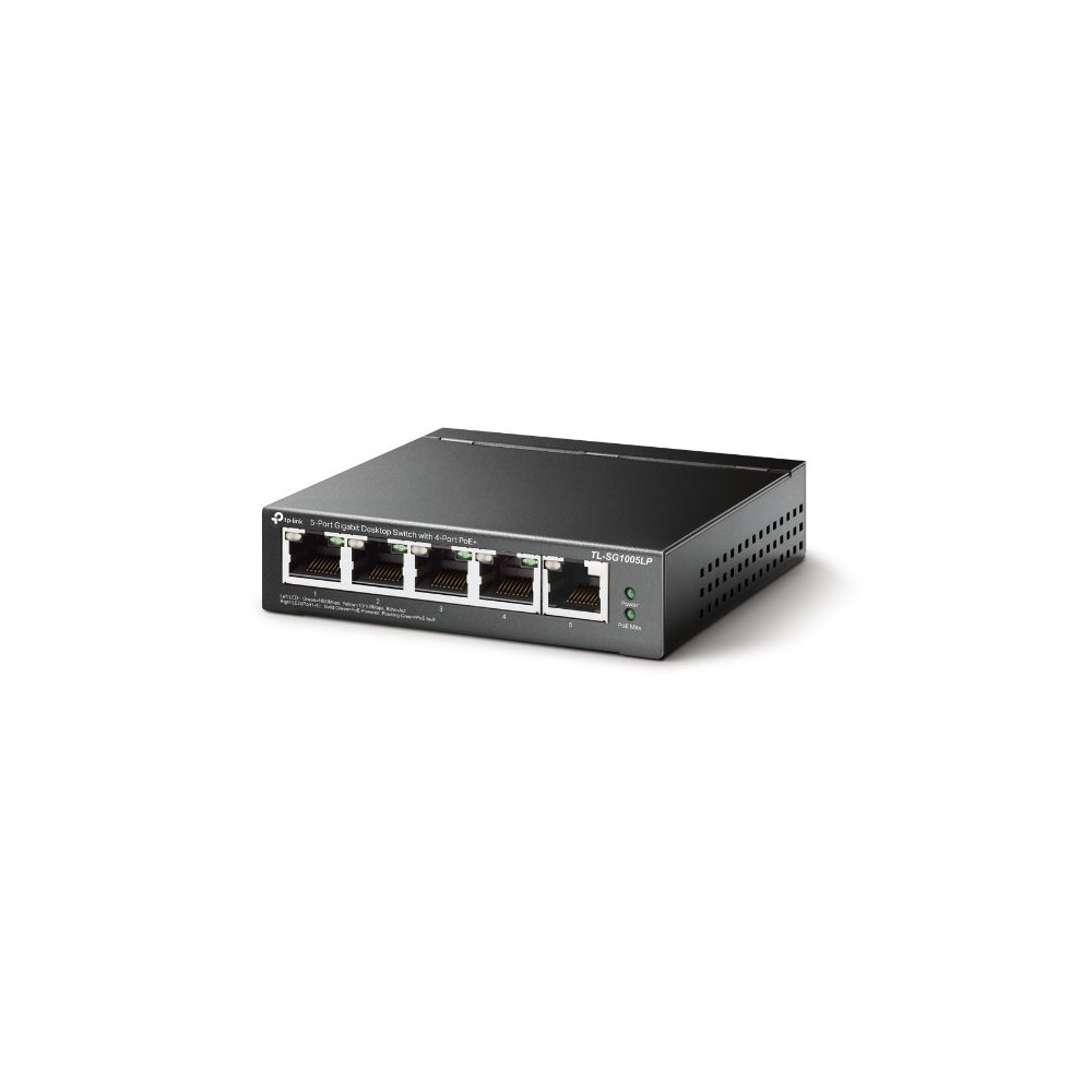 Switch desktop 5 porte Gigabit 4 porte PoE+ TL-SG1005LP TL-SG1005LP