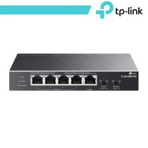 TP-Link 5-Porte Gigabit Desktop PoE+ Switch con 1-Port PoE++ In e 4-Port PoE+Out TL-SG1005P-PD