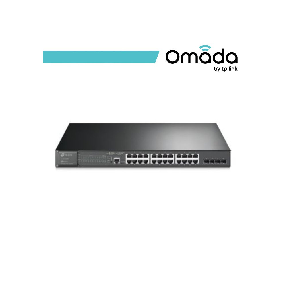 Omada Switch 24 Porte Gigabit PoE+ e 4 Slot SFP OMA-SG3428MP