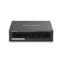 Switch Desktop 6 Porte 10/100Mbps con 4 Porte PoE+ MS-MS106LP