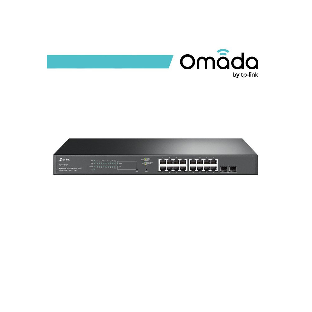 Omada Switch Smart Gigabit 18 Porte di cui 16 PoE+ - SG2218P OMA-SG2218P