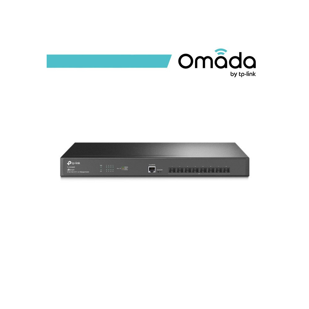 Omada Switch Managed Fibra L2+ 8 Porte 10GE SFP+ - SX3008F OMA-SX3008F