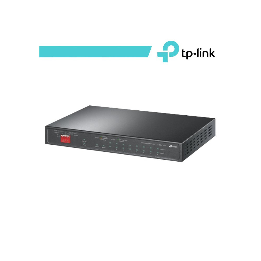 Switch 10 porte Gigabit 6 porte PoE+ 2 PoE++ TL-SG1210PP TL-SG1210PP