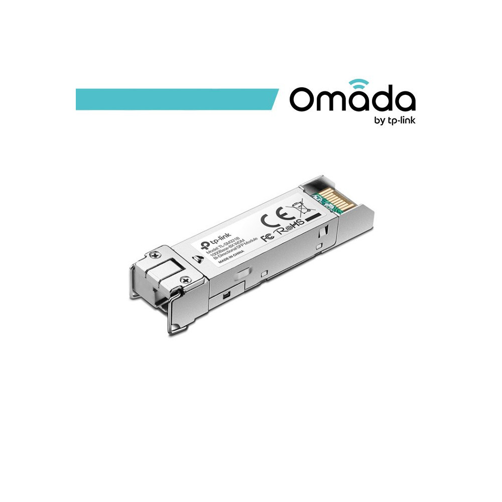 Omada SFP Mini-GBIC monomodale bid. 1000 Base-BX10-U LC - SM321B OMA-SM321B
