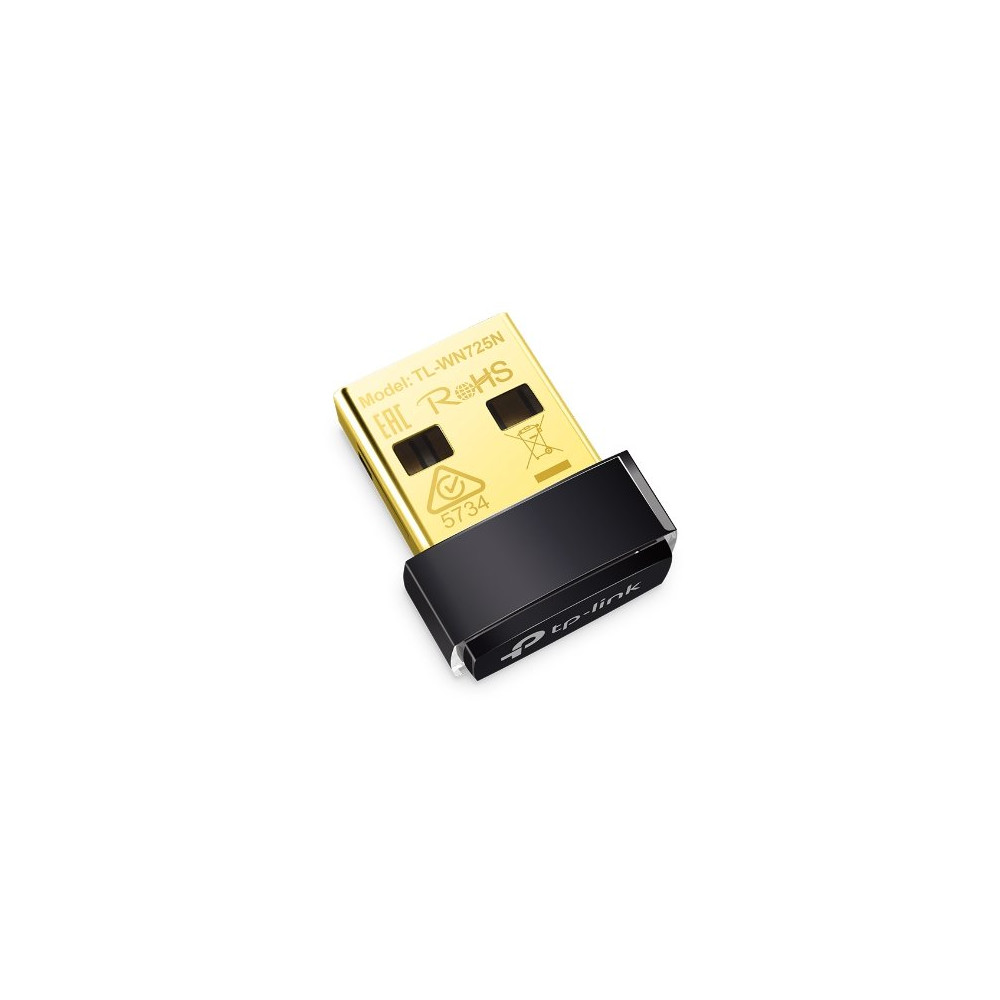 TP-Link Adattatore USB Wifi N 150Mbps antenna interna Nano - TL-WN725N TL-WN725N