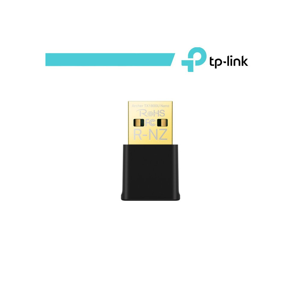 TP-Link Nano adattatore USB Wi-Fi 6 AX1800 - Archer TX1800U Nano TL-ACH-TX1800UN