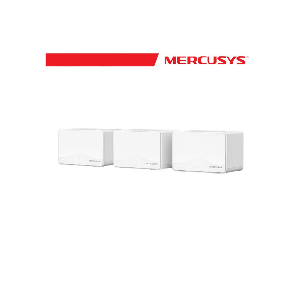 Mercusys BE3600 Whole Home Mesh Wi-Fi 7 System 3 pack - Halo H25BE(3-pack) MS-HALO-H25BE-3