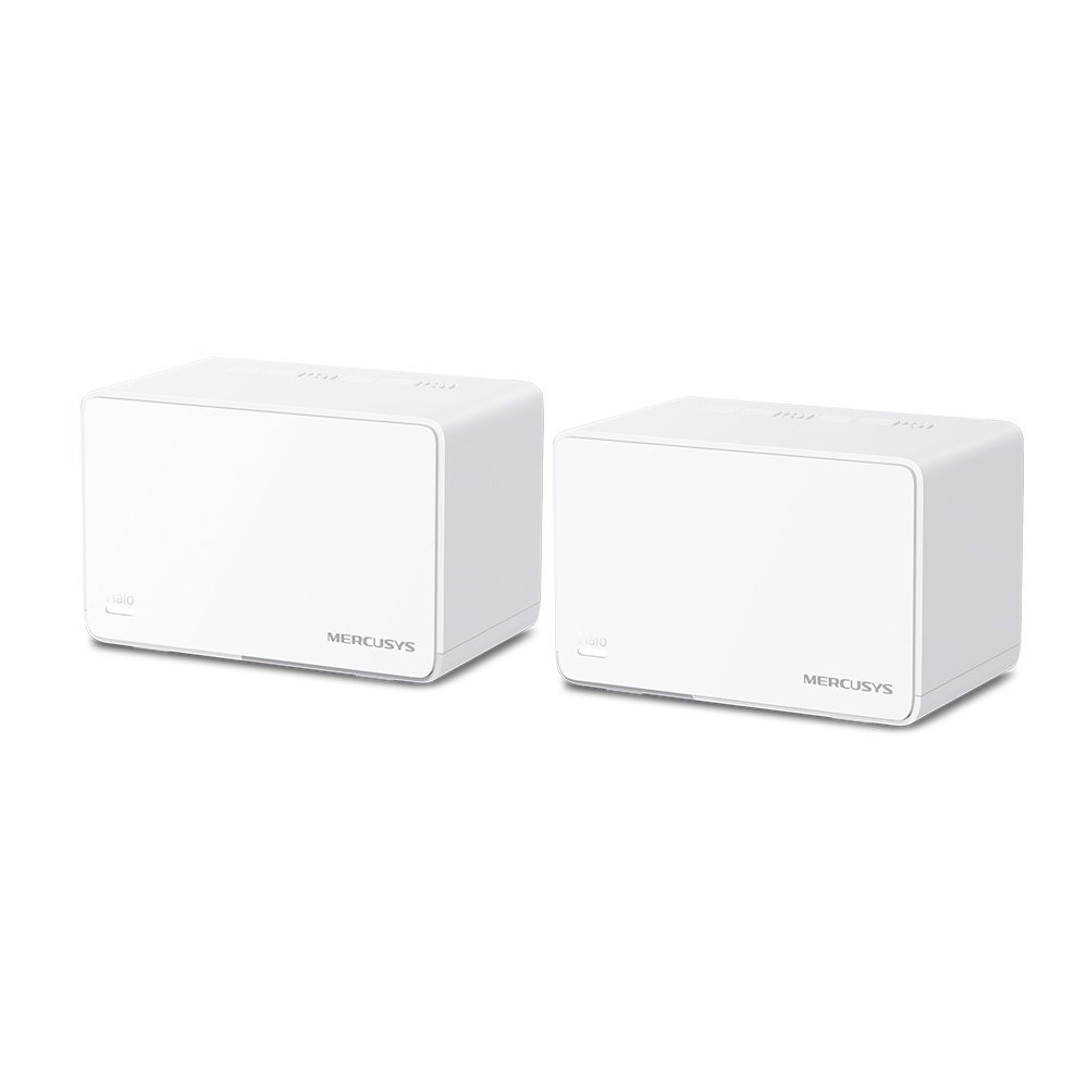 Mercusys AX3000 Whole Home Mesh Wi-Fi 6 System HALOH80X (2-pack) MS-HALO-H80X-2