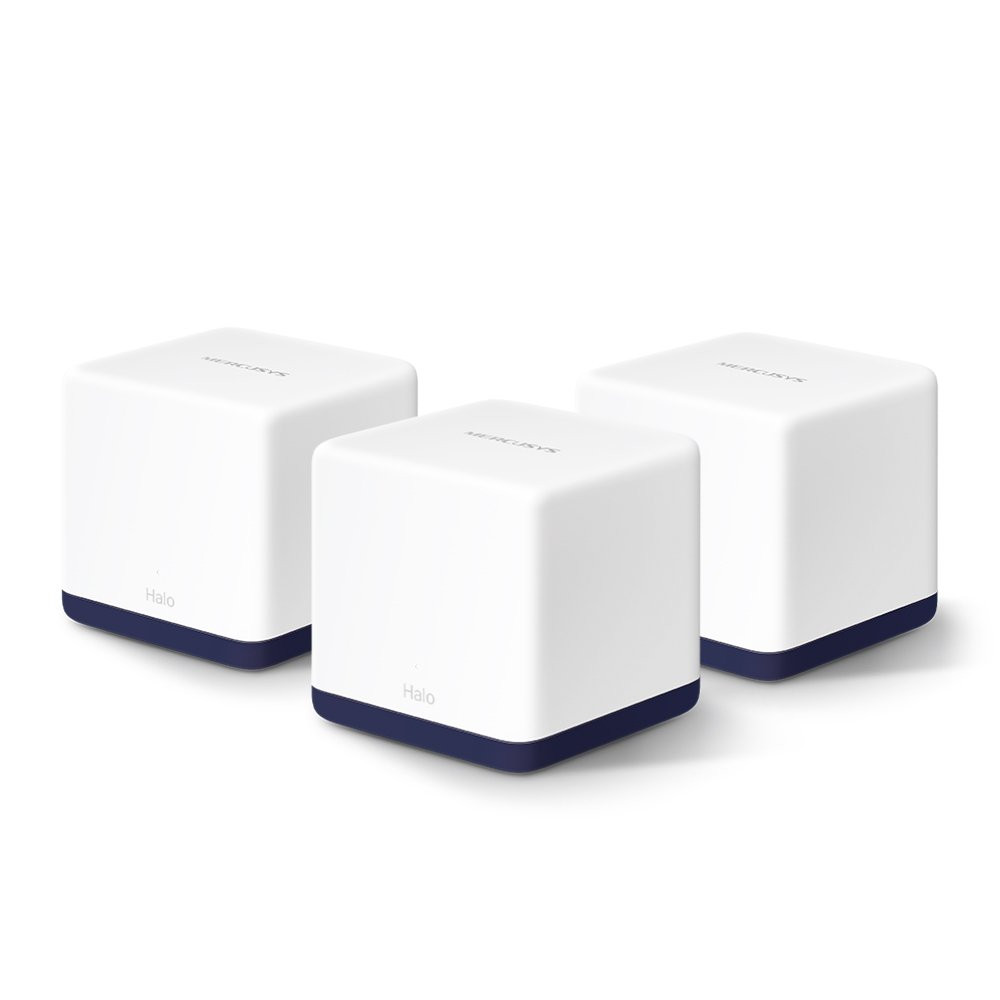 AC1900 Gigabit Mesh WiFi Router - 3 PACK - MERCUSYS MS-HALO-H50G-3