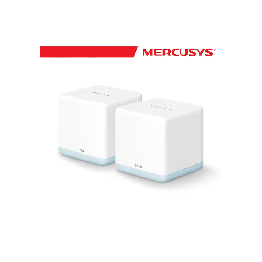 Sistema Mesh Wi-Fi AC1200 2 pack Mercusys MS-HALO-H30-2