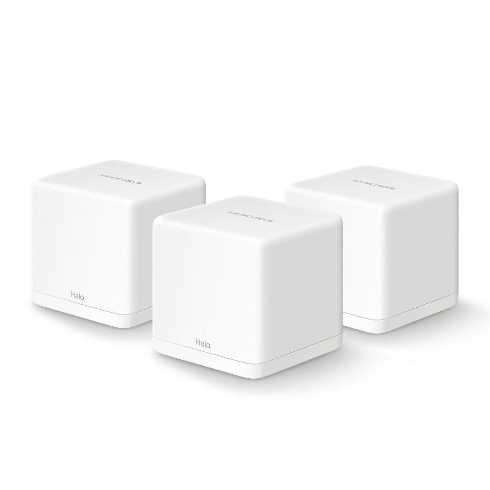Whole Home Mesh Wi-Fi System AC1300- 3 PACK - MERCUSYS MS-HALO-H30G-3