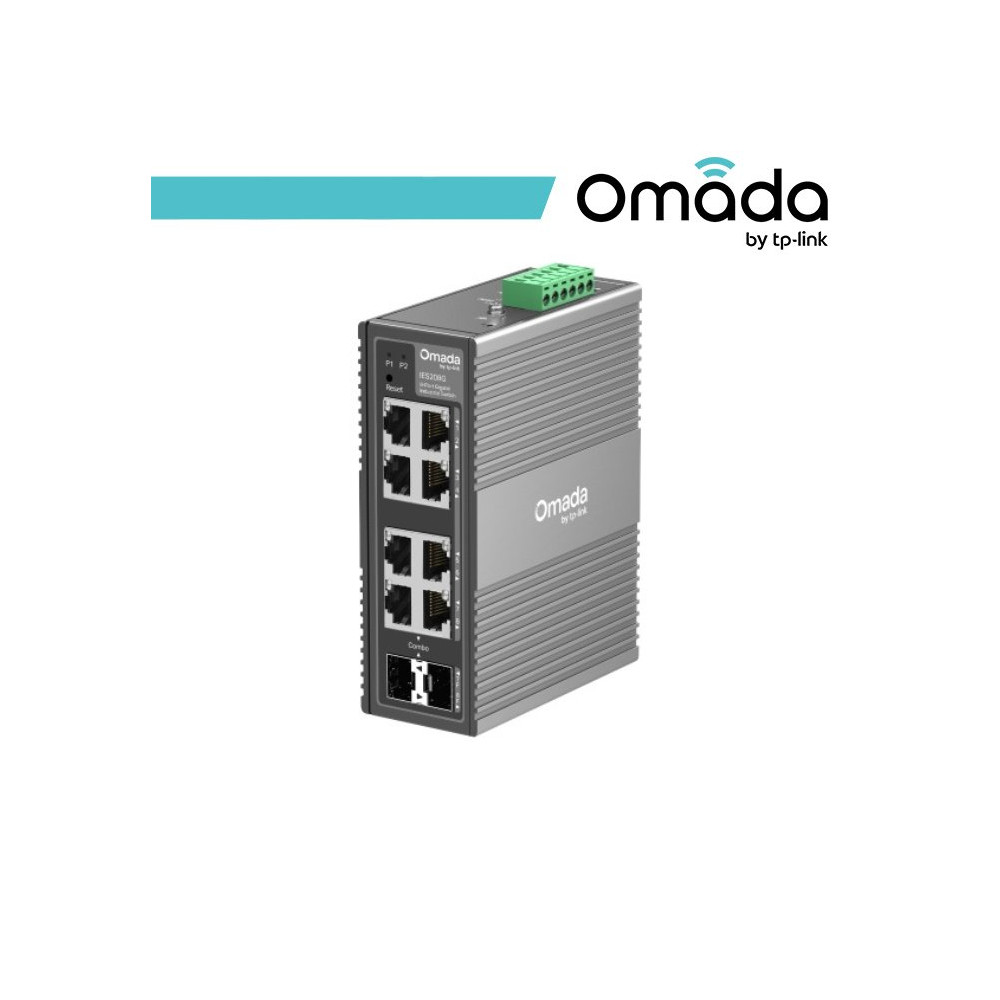 Omada 8-Port Gigabit Industrial Easy Managed Switch - IES208G OMA-IES208G