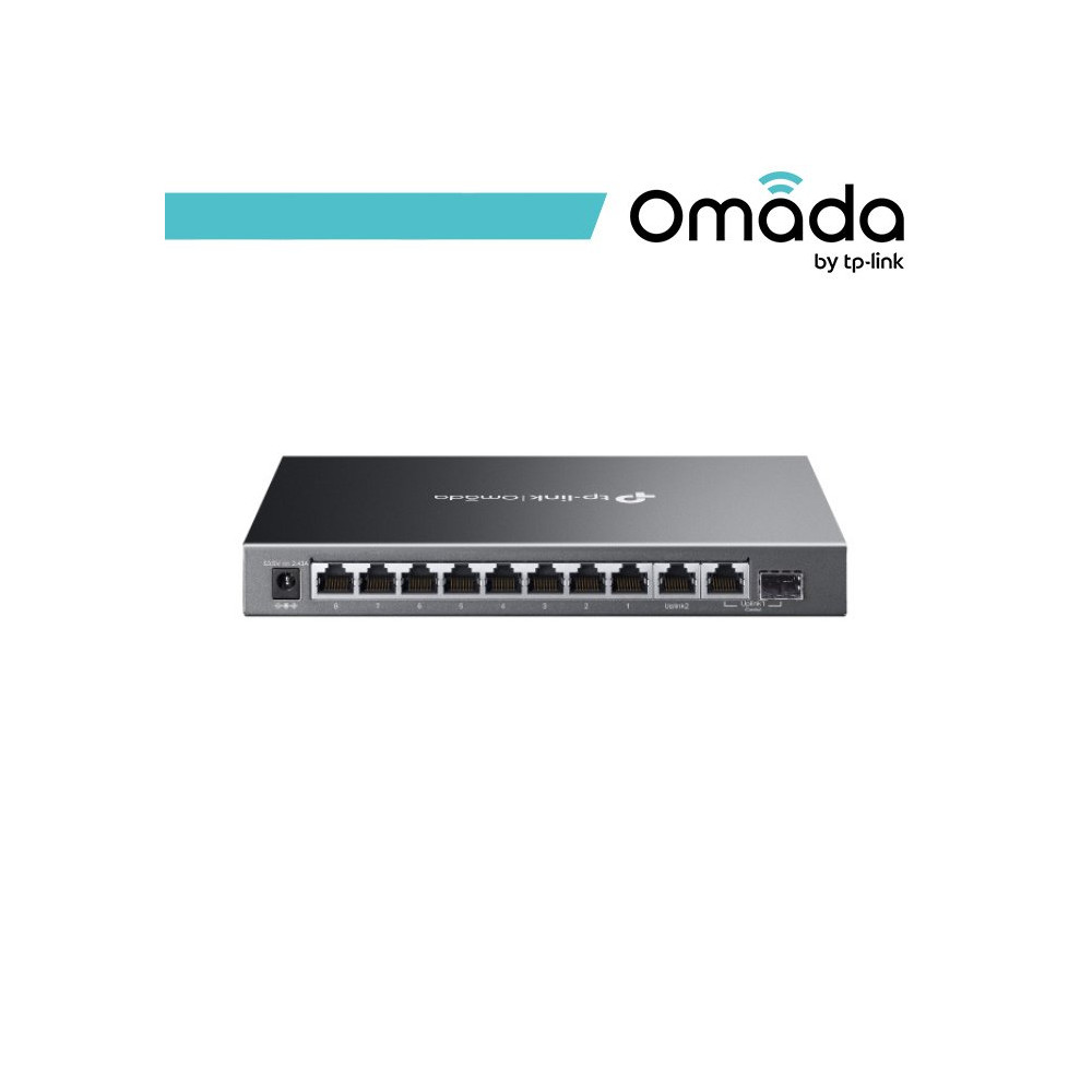 Omada Switch Easy Managed 10 Porte Gigabit con 8 porte PoE+ - ES210GMP OMA-ES210GMP