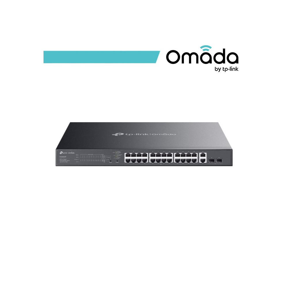 Omada 28-Port Gigabit Easy Managed Switch with 24-Port PoE+ - ES228GMP OMA-ES228GMP