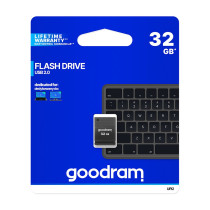 Goodram Pendrive UPI2 32GB USB MINI 2.0 blk - retail blister - UPI2-0320K0R11 GRUPI2-0320K0R1