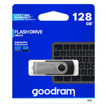 GoodRAM Chiavetta/Pendrive USB Twister 128GB nera USB 2.0 - UTS2-1280K0R11 GRUTS2-1280K0R1