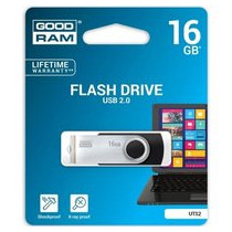 GoodRAM Chiavetta/Pendrive USB Twister 16GB nera USB 2.0 - UTS2-0160K0R11 GRUTS2-0160K0R1