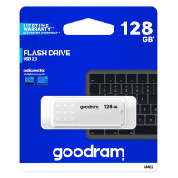 GoodRAM Pendrive 128GB UME2 white USB 2.0 - retail blister - UME2-1280W0R11 GRUME2-1280W0R1