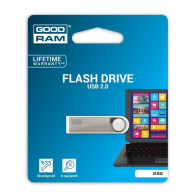 GoodRAM Pendrive 64GB UNN2 metal USB 2.0 - retail blister - UUN2-0640S0R11 GRUUN2-0640S0R1