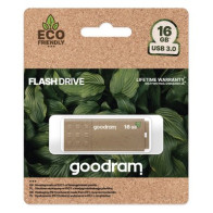 GoodRAM Pendrive 16GB UME3 GREEN USB 3.0 - retail blister - UME3-0160EFR11 GRUME3-0160EFR1