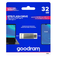 GoodRAM DUALDRIVE OTG 32GB USB 3.2 + type C - ODA3-0320S0R11 GRODA3-0320S0R1