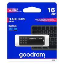 GoodRAM Pendrive 16GB BLACK USB 3.0 - retail blister - UME3-0160K0R11 GRUME3-0160K0R1