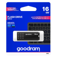 GoodRAM Pendrive 16GB BLACK USB 3.0 - retail blister - UME3-0160K0R11 GRUME3-0160K0R1