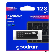 GoodRAM Pendrive 128GB BLACK USB 3.0 - retail blister - UME3-1280K0R11 GRUME3-1280K0R1
