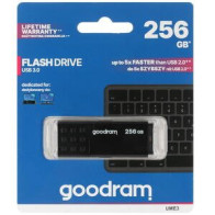 GoodRAM Pendrive 256GB BLACK USB 3.0 - retail blister - UME3-2560K0R11 GRUME3-2560K0R1