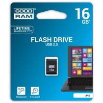 Goodram Pendrive UPI2 16GB USB MINI 2.0 blk - retail blister - UPI2-0160K0R11 GRUPI2-0160K0R1