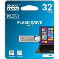GoodRAM Pendrive 32GB UNN2 metal USB 2.0 - retail blister - UUN2-0320S0R11 GRUUN2-0320S0R1