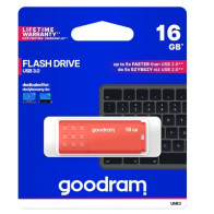 GoodRAM Pendrive 64GB UME3 orange USB 3.0 - retail blister - UME3-0640O0R11 GRUME3-0640O0R1