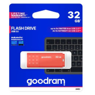 GoodRAM Pendrive 32GB UME3 orange USB 3.0 - retail blister - UME3-0320O0R11 GRUME3-0320O0R1