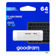 GoodRAM Pendrive 64GB UME2 white USB 2.0 - retail blister - UME2-0640W0R11 GRUME2-0640W0R1