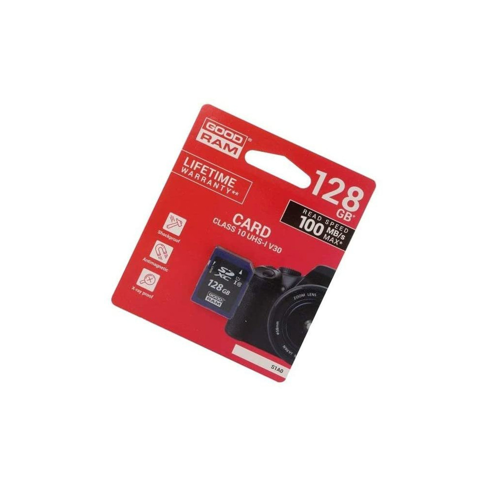 GoodRAM Scheda SD 128GB SDXC - retail blister - S1A0-1280R12 GR-S1A0-1280R12